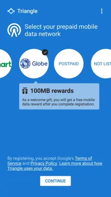 Triangle More Mobile Data android App screenshot 4